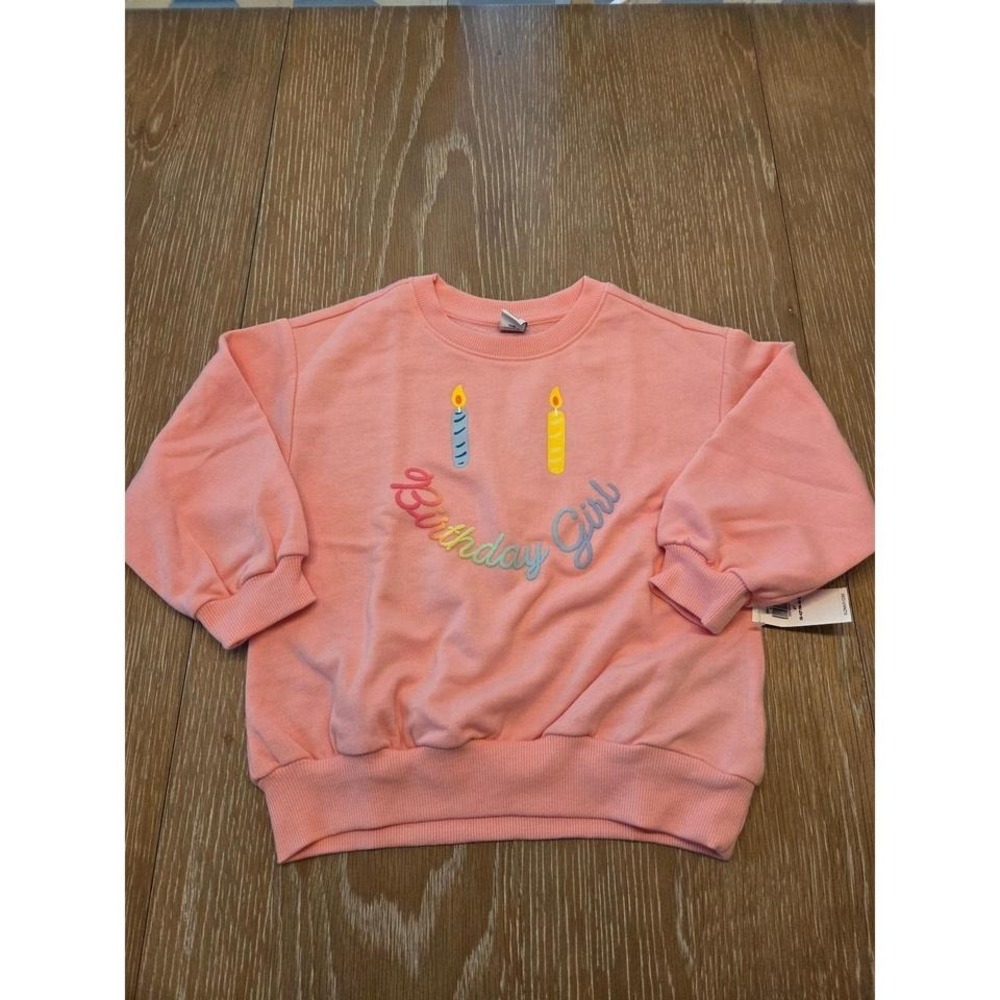 Old navy toddler girl birthday sweater 4t‎